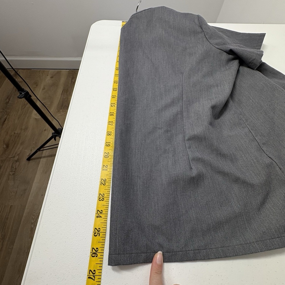 FIGS Womens Catarina One Pocket Scrub Top Size XL Graphite Gray Nurse Medical - Picture 8 of 8